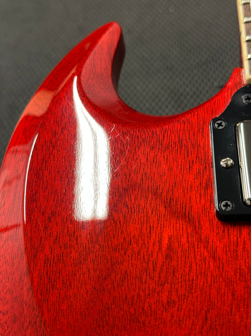 Used Gibson SG Standard '61 (2024) - Vintage Cherry #40324 with Original Hard Case