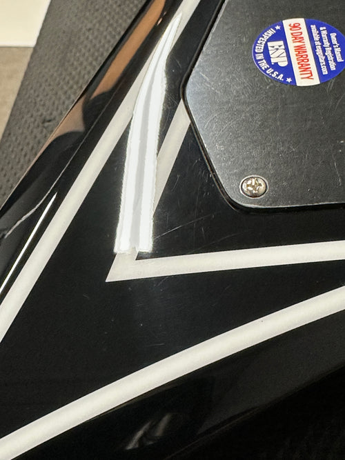 LTD Alexi Sawtooth SE - Black with White Pinstripe #12018 (B-Stock)