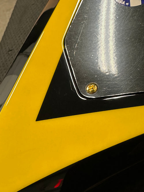LTD Alexi Arrowhead SE - Black with Yellow Pinstripe #11909 (B-Stock)