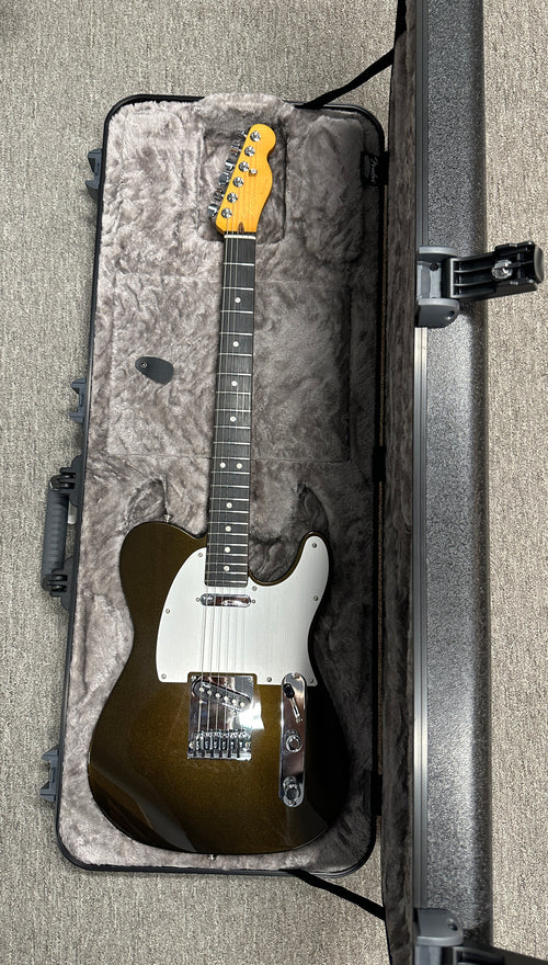 Used Fender American Ultra II Telecaster - Texas Tea #18952 with Original Hard Case