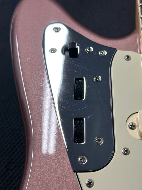 Used Fender 50th Anniversary Jaguar (2012) - Burgundy Mist Metallic #53116 with Original Hard Case