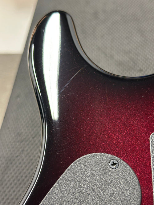 Used Ernie Ball Music Man John Petrucci 6 Piezo (2014) - Pearl Redburst #69739 with Original Hard Case