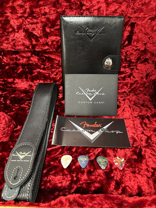 Fender Custom Shop Empire 58 Precision Bass Heavy Relic - Faded Aged Ebony Transparent #87719