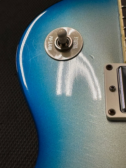 Used Gibson Limited Edition First Run Robot Guitar (2007) - Blue Burst #RG1920 with Original Hard Case