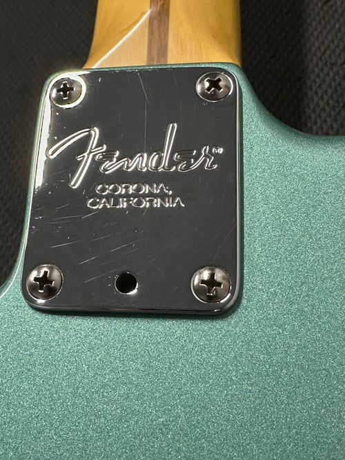 Used Fender American Fat Strat Texas Special (2001) - Surf Pearl #07777 with Hard Case
