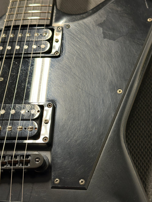 Used Gibson Explorer Gothic (2001) - Satin Black  #81335 with Original Hard Case