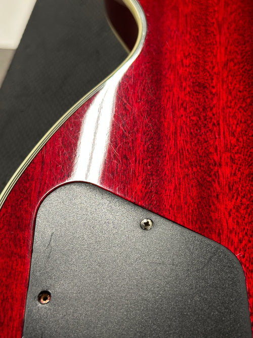 Used Epiphone Les Paul Custom Flame Top (2000) - Heritage Cherry Sunburst #62295 with Hard Case