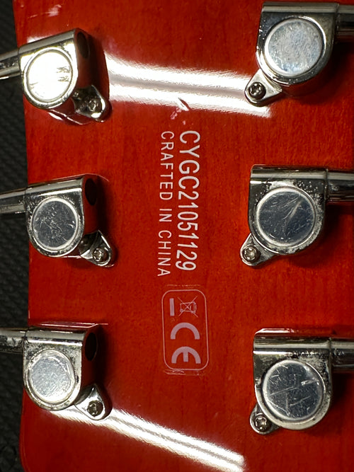 Used Gretsch Electromatic G5622T (2021) - Orange Stain #51129 with Hard Case