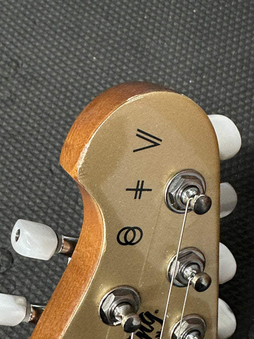 Used Sterling by Music Man St. Vincent Goldie - Cashmere #67714 with Hard Case