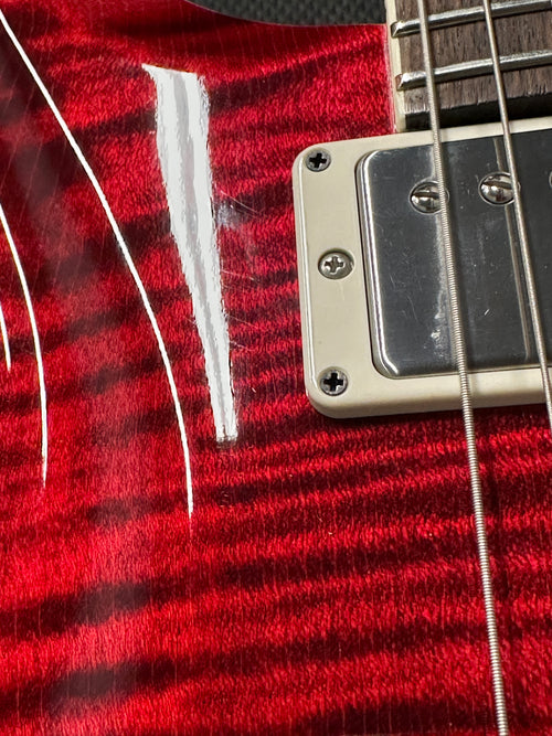 Used PRS McCarty (2025) - Red Tiger #07378 with Original Hard Case