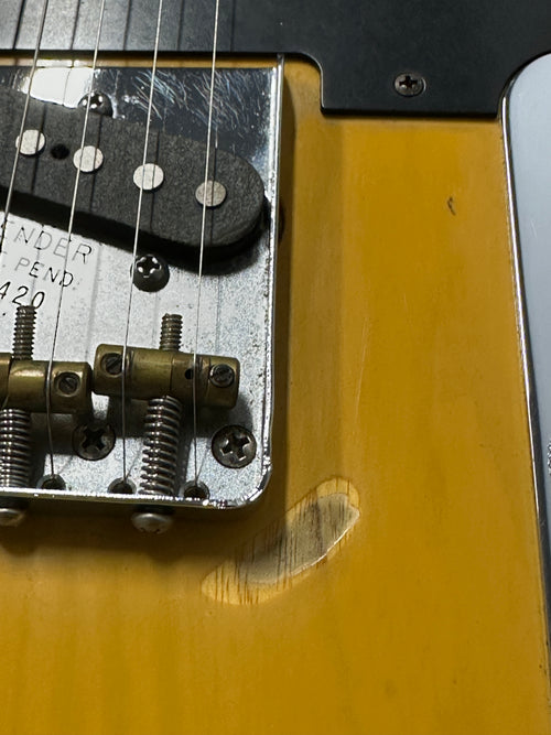 Used Fender Vintage Hot Rod '52 Telecaster (2012) - Butterscotch Blonde #76420 with Original Hard Case