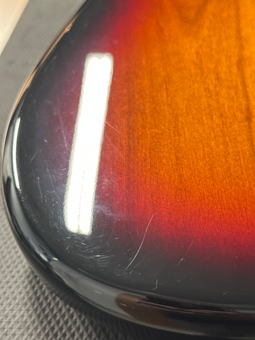Used Fender American Standard Precision Bass (2016) - 3-Color Sunburst #44156 with Hard Case