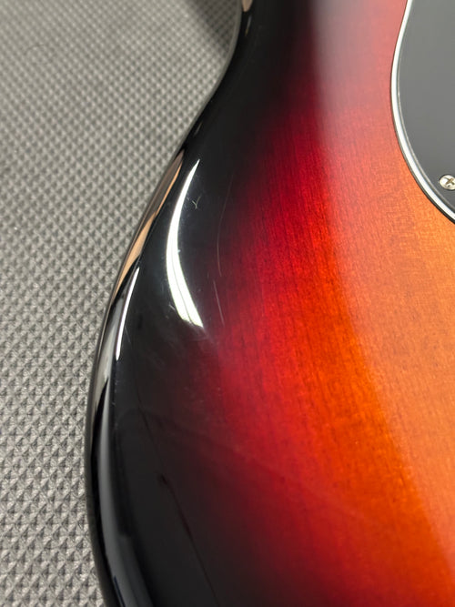 Used Fender American Performer Precision Bass - 3-Tone Sunburst #19941 with Original Gig Bag