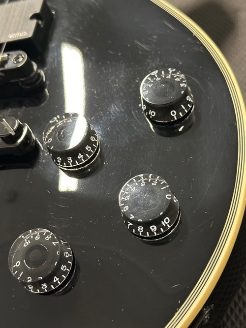 Used Epiphone Limited Edition Matt Heafy Les Paul Custom-7 (2015) - Ebony #01303 with Gig Bag