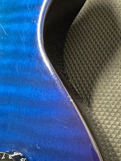 Used Gibson Guitar Of The Week #7 Les Paul Money Bass (2007) - Midnight Manhattan Blue #71343 with Original Hard Case