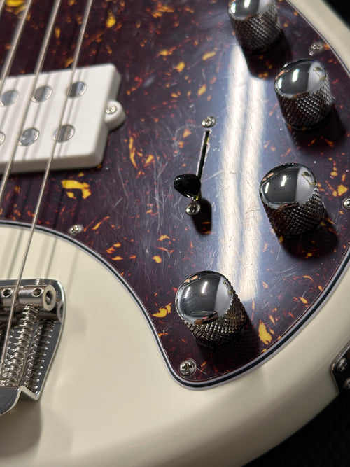 Used Ernie Ball Music Man StingRay Special 5 H - Ivory #11759 with Gig Bag