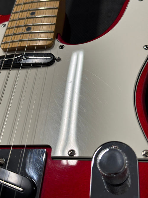 Used Fender American Standard Telecaster (1996) - Candy Apple Red #03750 with Original Hard Case