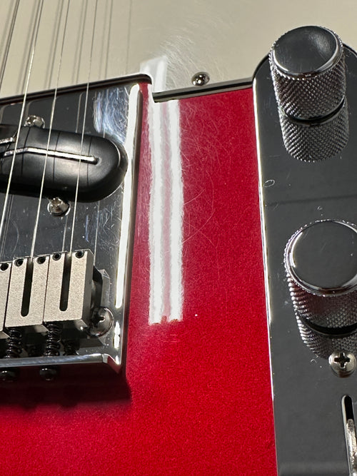 Used Fender American Standard Telecaster (1996) - Candy Apple Red #03750 with Original Hard Case