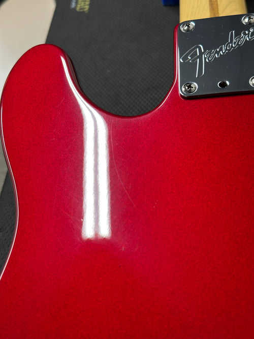 Used Fender American Standard Telecaster (1996) - Candy Apple Red #03750 with Original Hard Case
