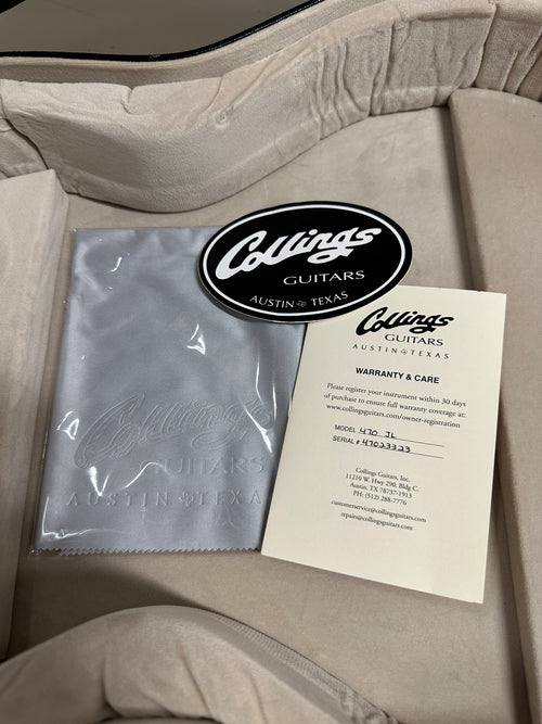 Used Collings 470 JL (2023) - Antique Blonde #23323 with Original Hard Case