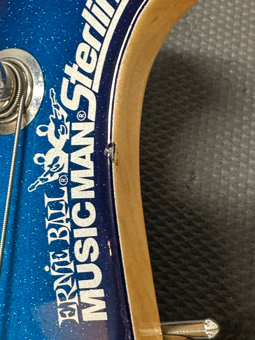 Used Ernie Ball Music Man Limited Edition Sterling HS (2007) - Blue Dawn #11085 with Original Hard Case