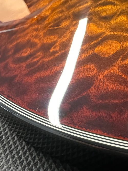 ESP E-II Eclipse - Tiger Eye Sunburst #ES2542243 (Factory Demonstration Model)