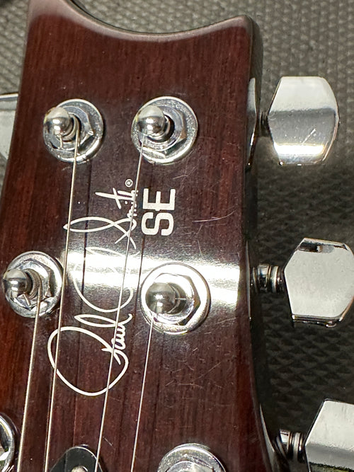 Used PRS SE DGT (2024) - Gold Top #75800 with Original Hard Case