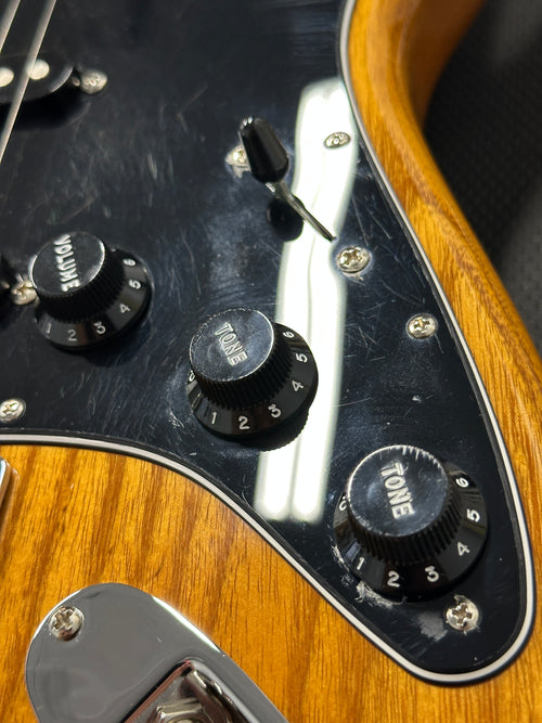 Used Fender Custom Shop Postmodern Stratocaster NOS (2024) - Aged Natural #74407 with Original Hard Case