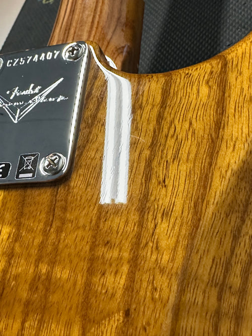 Used Fender Custom Shop Postmodern Stratocaster NOS (2024) - Aged Natural #74407 with Original Hard Case