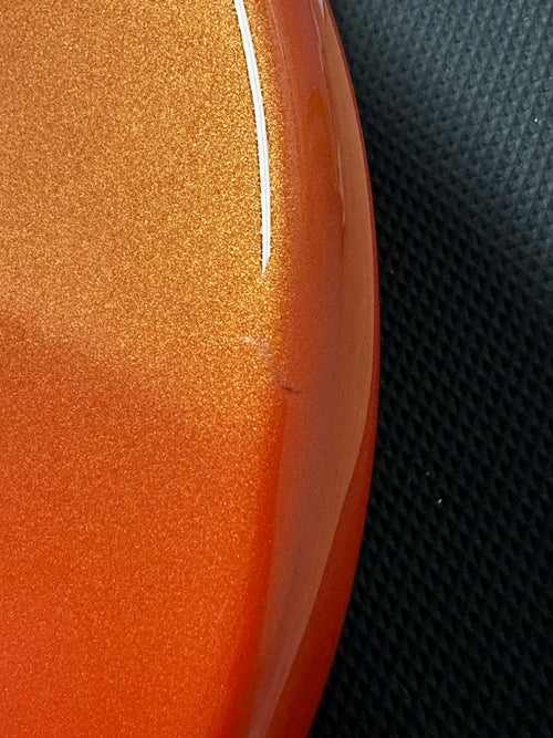 Used Ernie Ball Music Man Bongo 5 HH Piezo (2013) - Tangerine Pearl #28635 with Original Hard Case