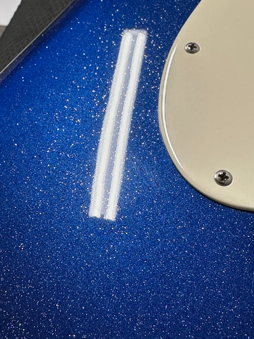 Used Fender Custom Shop John Cruz EU Masterdesign Mod Rock Strat (2019) - Bright Silver/Blue Metallic #23280 with Original Hard Case