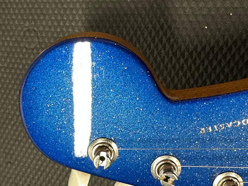 Used Fender Custom Shop John Cruz EU Masterdesign Mod Rock Strat (2019) - Bright Silver/Blue Metallic #23280 with Original Hard Case