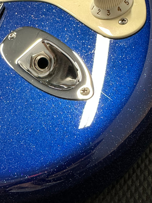 Used Fender Custom Shop John Cruz EU Masterdesign Mod Rock Strat (2019) - Bright Silver/Blue Metallic #23280 with Original Hard Case