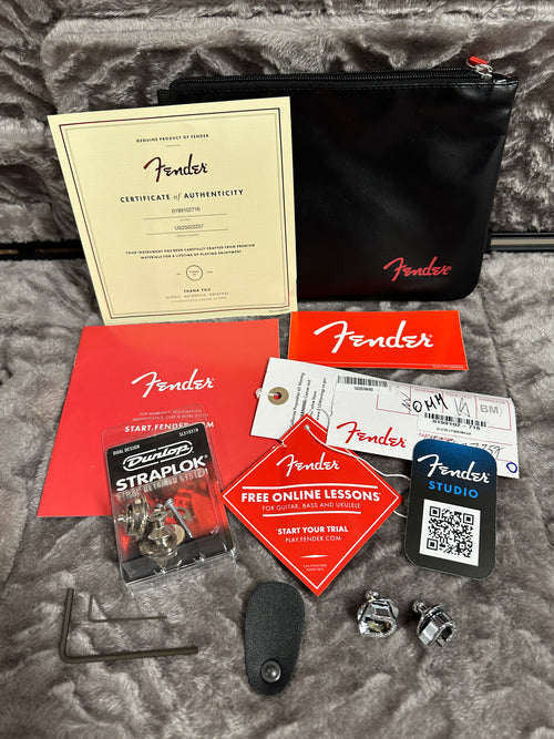 Used Fender Dealer Exclusive American Ultra II Precision Bass - Aurora #22257 with Original Hard Case