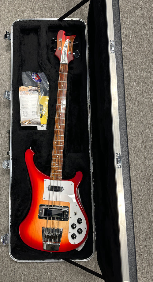 Used Rickenbacker 4003S (2024) - Fireglo #17700 with Original Hard Case