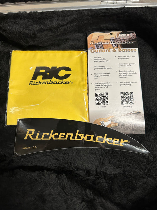Used Rickenbacker 4003S (2024) - Fireglo #17700 with Original Hard Case