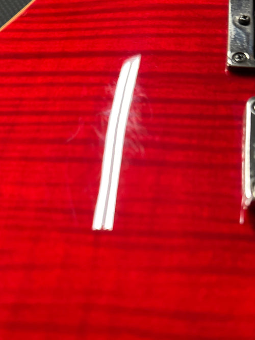 Used Fender Special Edition Custom Telecaster FMT HH - Crimson Red Transparent #21994 with Hard Case