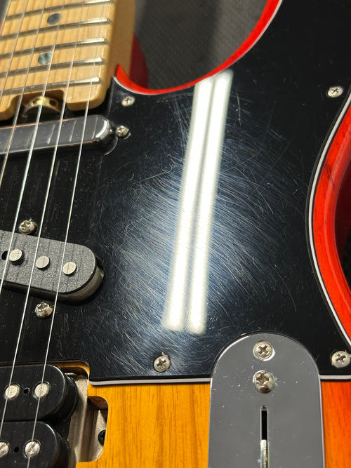 Used Fender Limited Edition Parallel Universe American Elite Nashville Telecaster HSS (2018) - Antique Cherry Burst #20928 with Original Hard Case