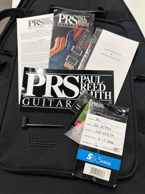 Used PRS S2 Standard 24 (2019) - Black #41427 with Original Gig Bag