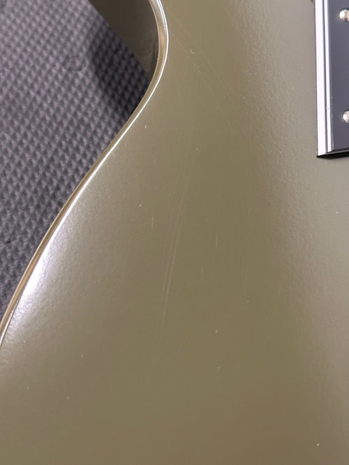 Used Epiphone Chicago Music Exchange IGC 1960 Les Paul Special Double Cut Reissue (2025) - Olive Drab #24190 with Original Hard Case