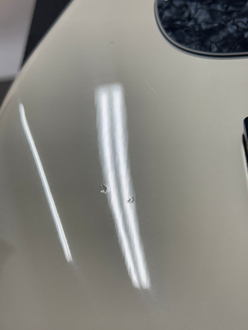 Used Modified Fender Modern Player Fretless Jazz Bass (2013) - Olympic White #26768