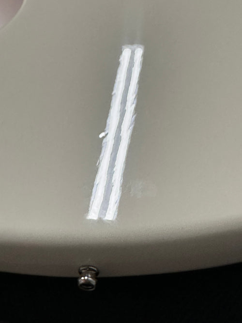 Used Modified Fender Modern Player Fretless Jazz Bass (2013) - Olympic White #26768