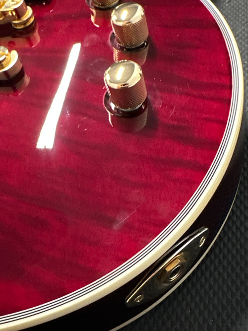 Used LTD EC-1000T CTM (2021) - See Thru Black Cherry #11585 with Gig Bag