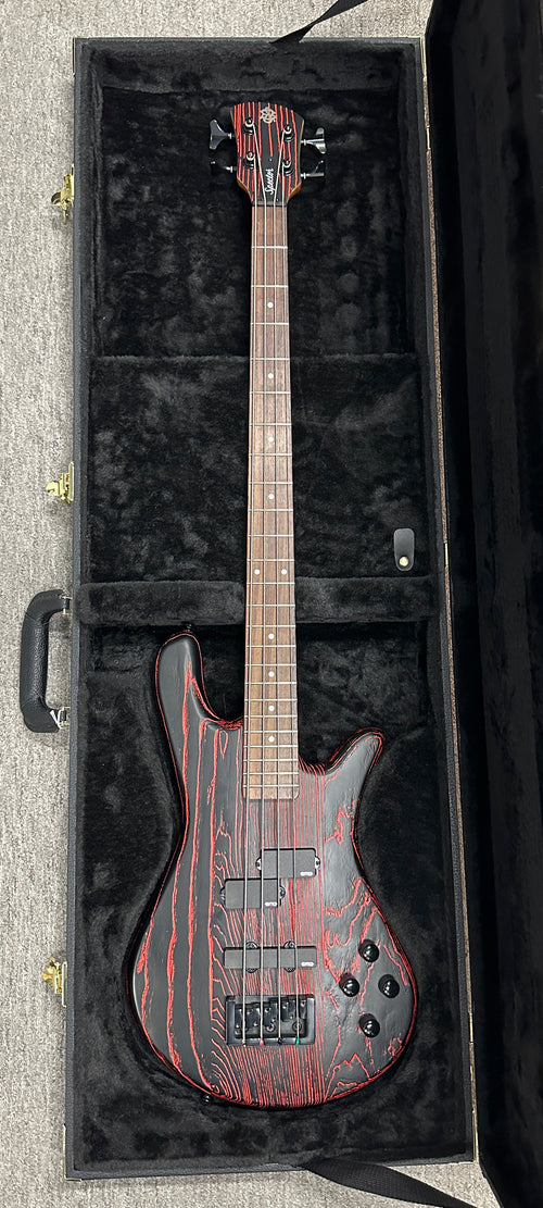 Used Spector NS Pulse 4 (2022) - Cinder Red #21289 with Hard Case