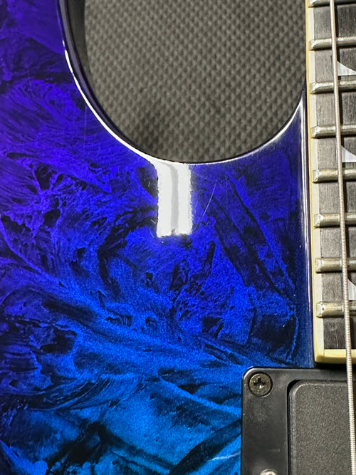 Used Jackson SLSMG Super Lightweight Soloist ('06-'11) - Eerie Dress Swirl #041708 with Hard Case