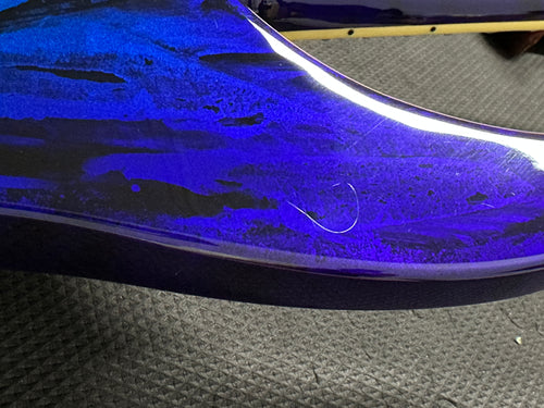 Used Jackson SLSMG Super Lightweight Soloist ('06-'11) - Eerie Dress Swirl #041708 with Hard Case