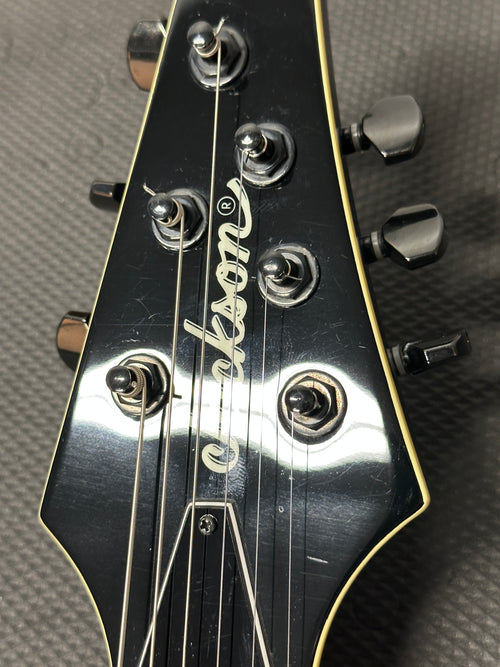 Used Jackson SLSMG Super Lightweight Soloist ('06-'11) - Eerie Dress Swirl #041708 with Hard Case