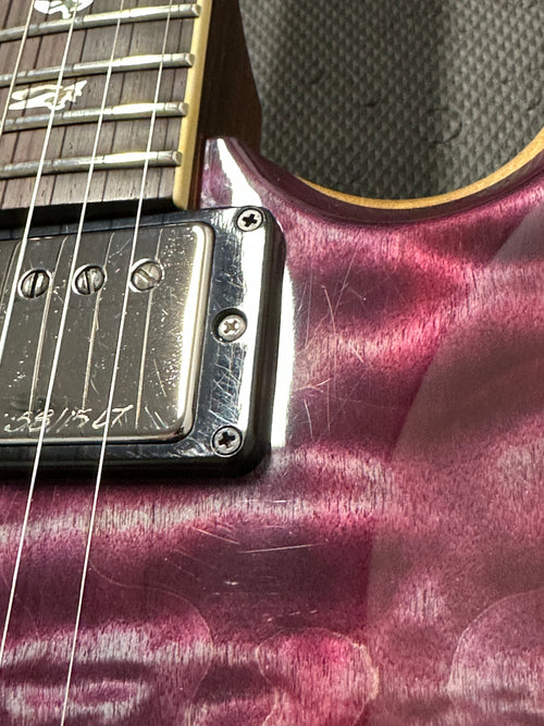 Used PRS Wood Library McCarty 594 10-Top Brazilian Rosewood (2018) - Purple Fade #55794 with Original Hard Case