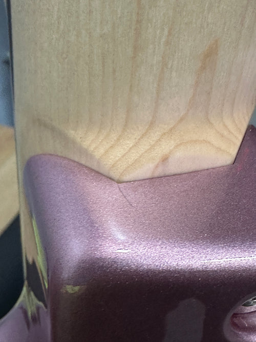 Used Tom Anderson Icon Classic Short Scale - Burgundy Mist #2724N with Original Hard Case