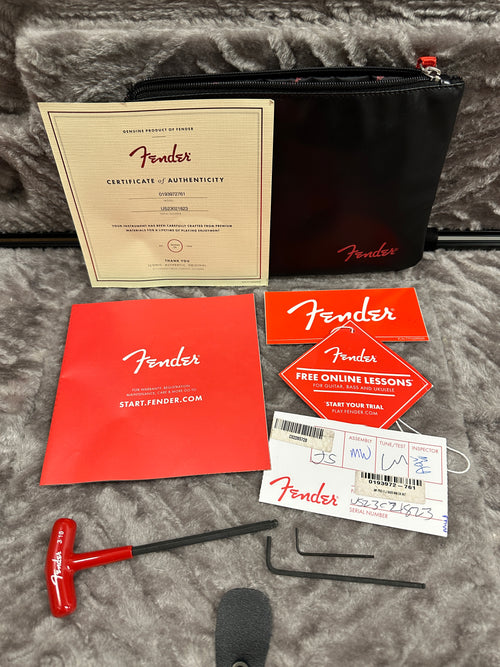 Used Fender American Professional II Jazz Bass (2023) - Dark Night #21823 with Original Hard Case